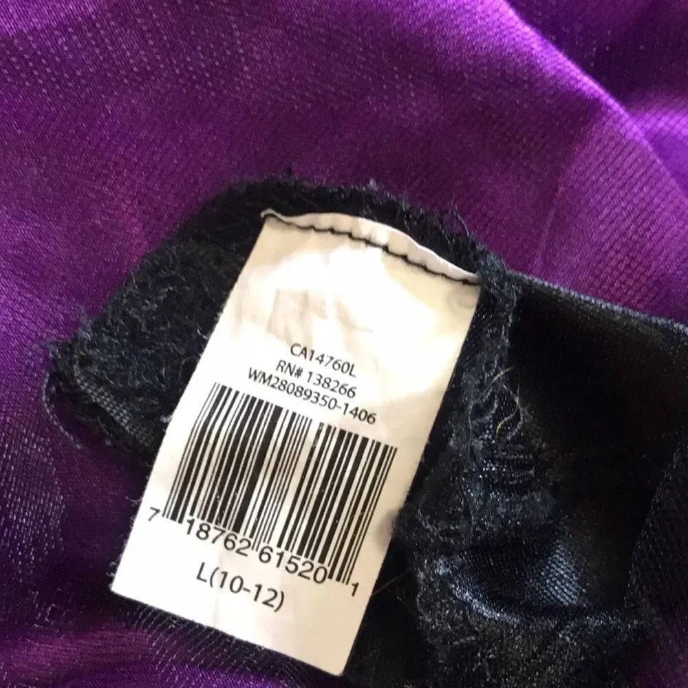 4/$30 Spiders Queen Up Costume Headwear Princess Girl Dress Size 10/12 - Picture 11 of 11